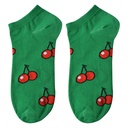 Socken Grün Rot 36-41