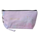 Toilettas 23x13 cm roze