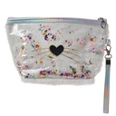 Trousse de toilette pour femmes Blanc 23x13 cm