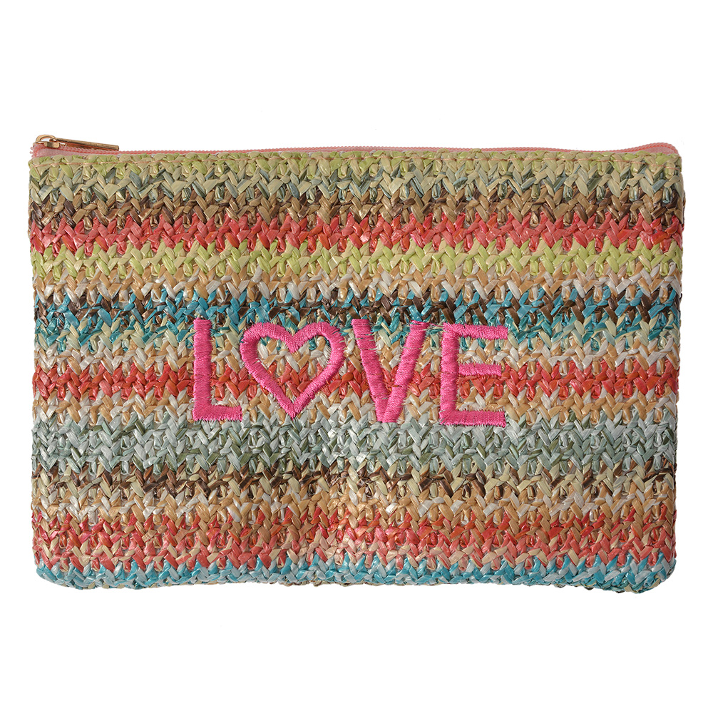 [JZTB0079] Toilettas 20x1x13 cm groen