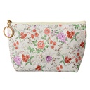 Kulturtasche Damen Beige Rosa 21x5x13 cm