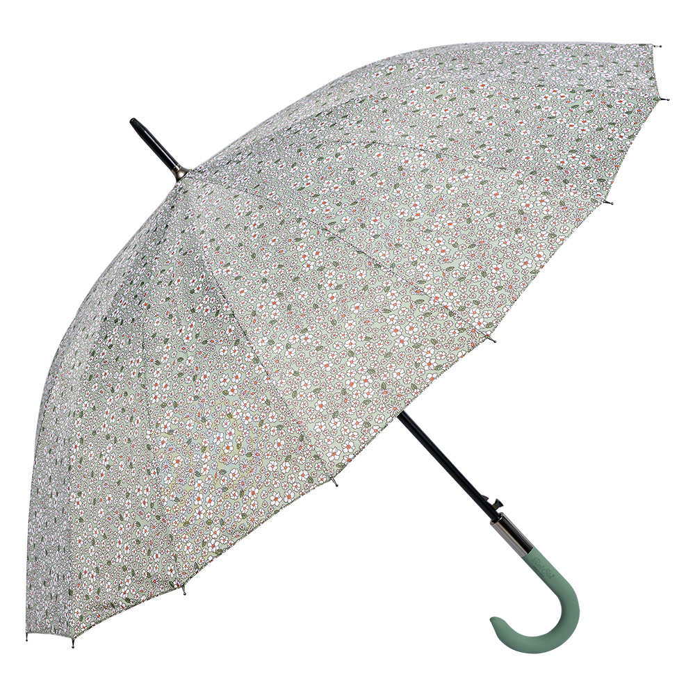 [JZUM0075GR] Regenschirm Erwachsene Grün Ø 102x90 cm