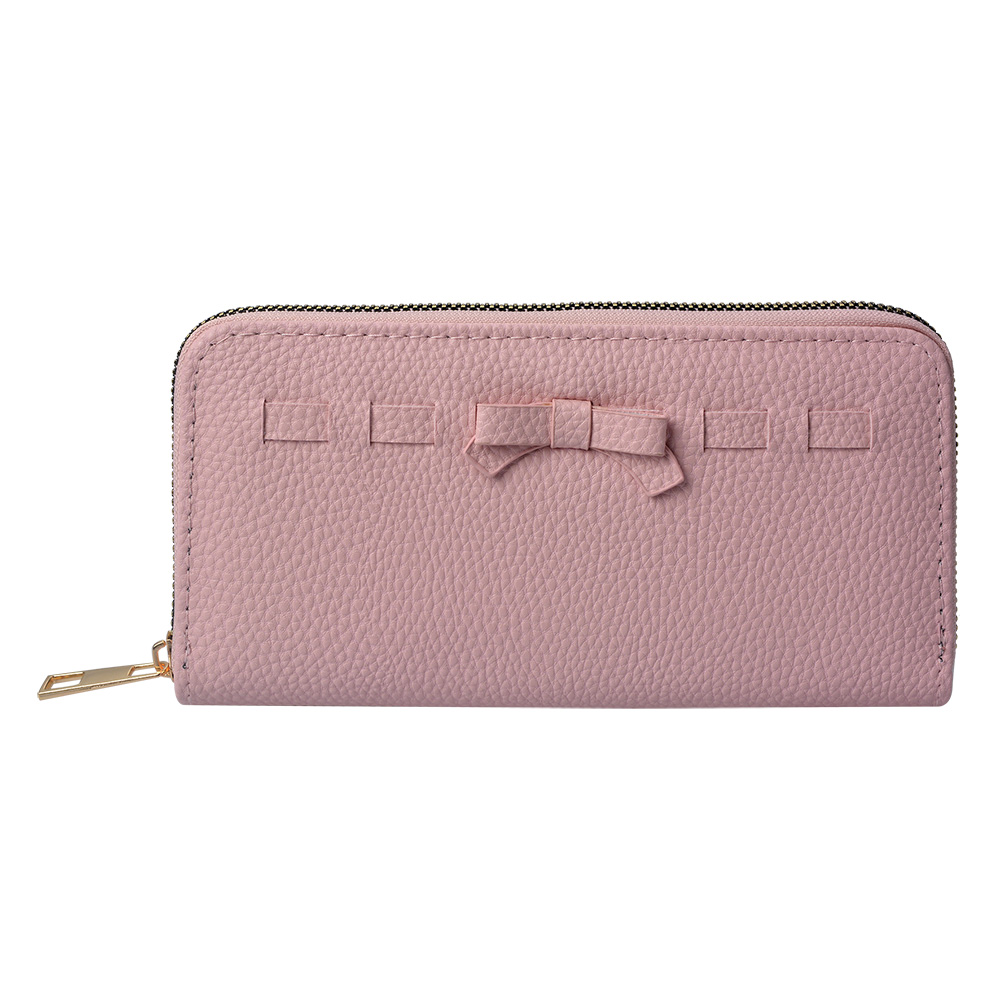 Portemonnee 19x10 cm roze