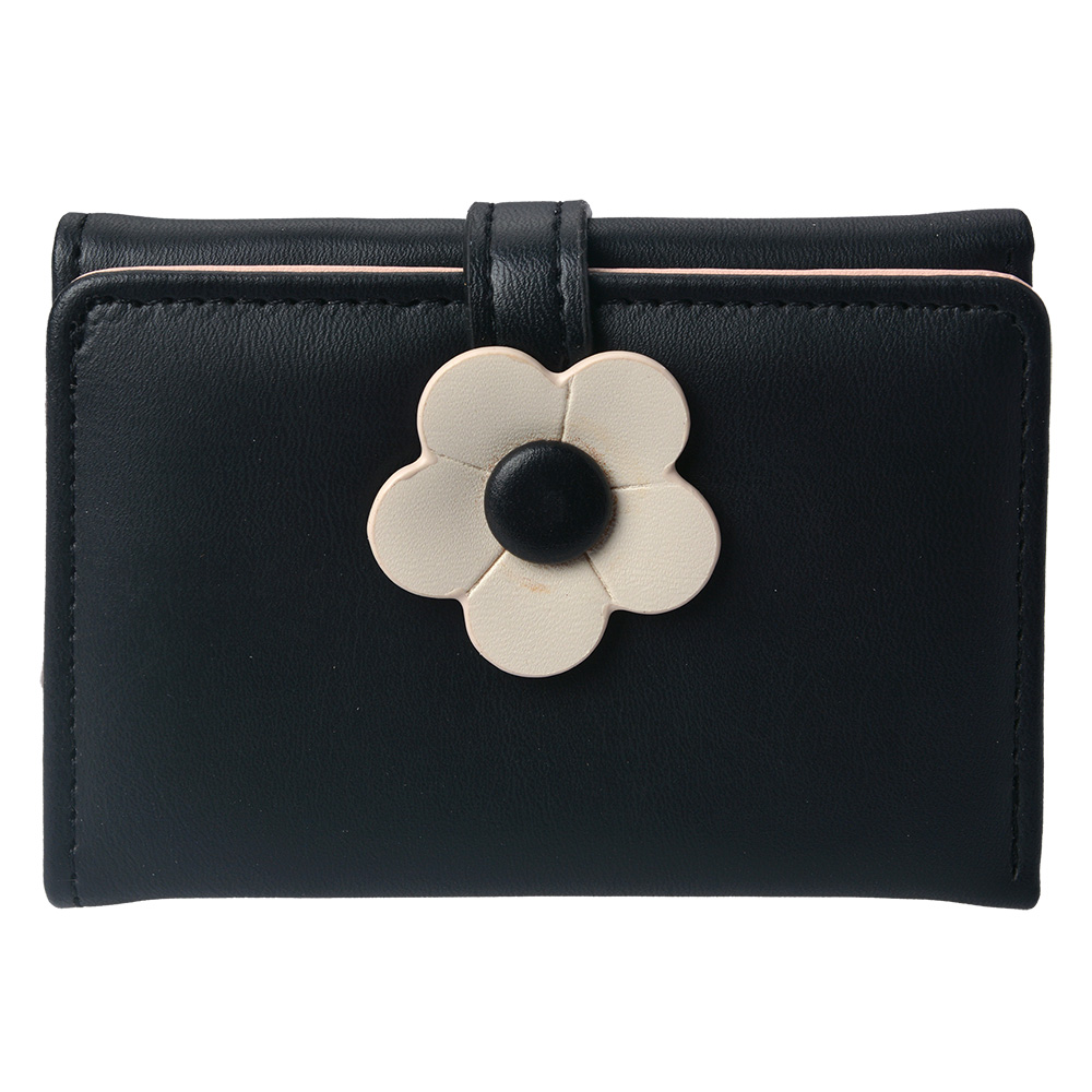 [JZWA0167Z] Wallet 10x8 cm zwart