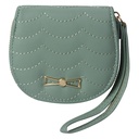Wallet 11x10 cm groen