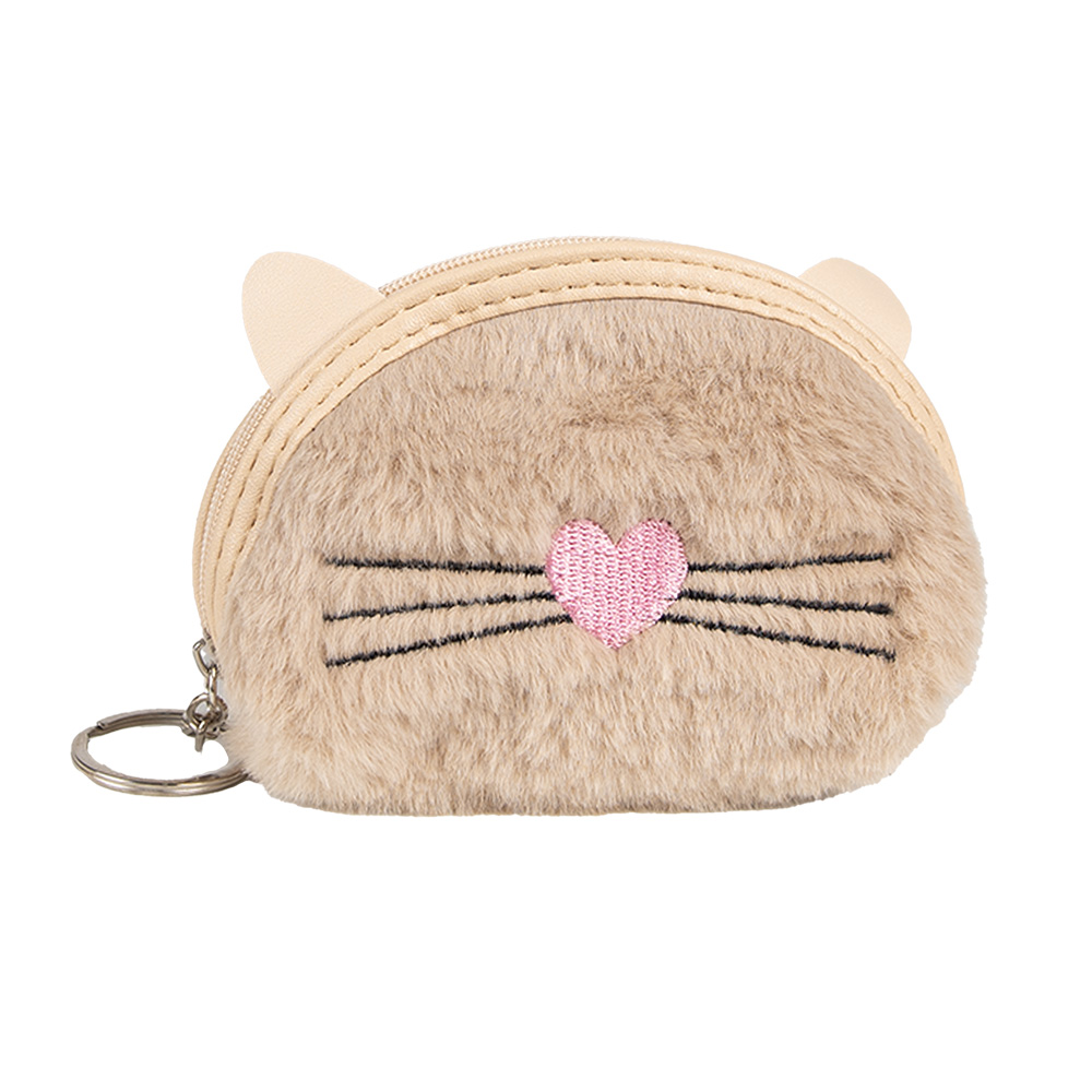 [JZWA0214] Portemonnee 12x2x9 cm beige