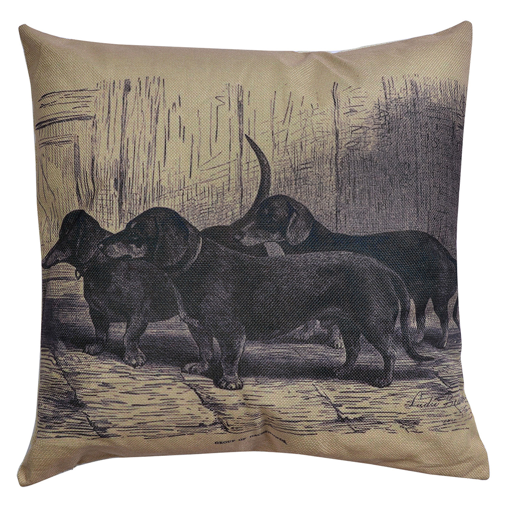 Kussen gevuld 43x43x4 cm