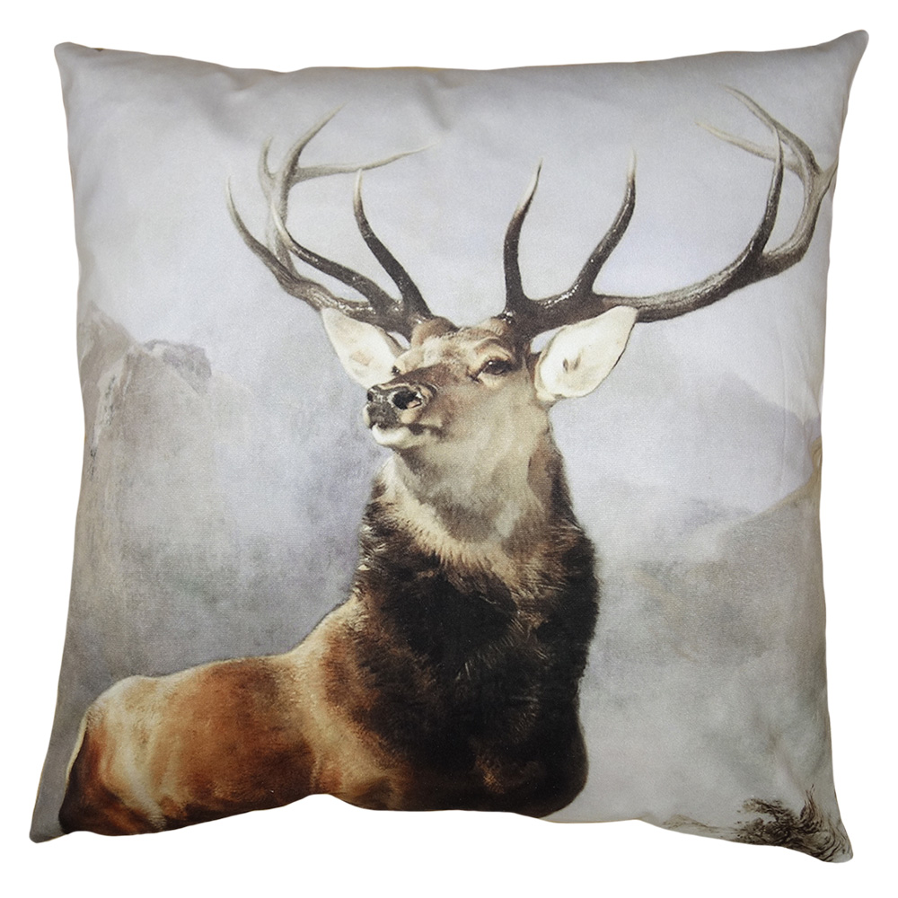 [KT021.334] Kissenhülle Braun Grau 45x45 cm
