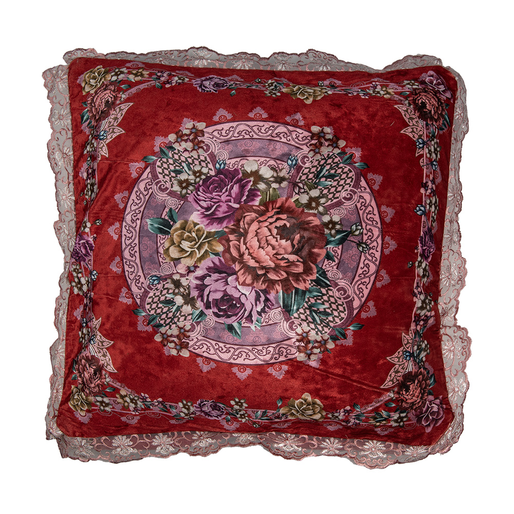 [KT030.055] Cushion Cover Red Purple 55x55 cm