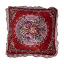 Housse de coussin Rouge Violet 55x55 cm