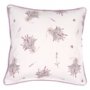 Federe Cuscini Viola, Bianco 40x40 cm