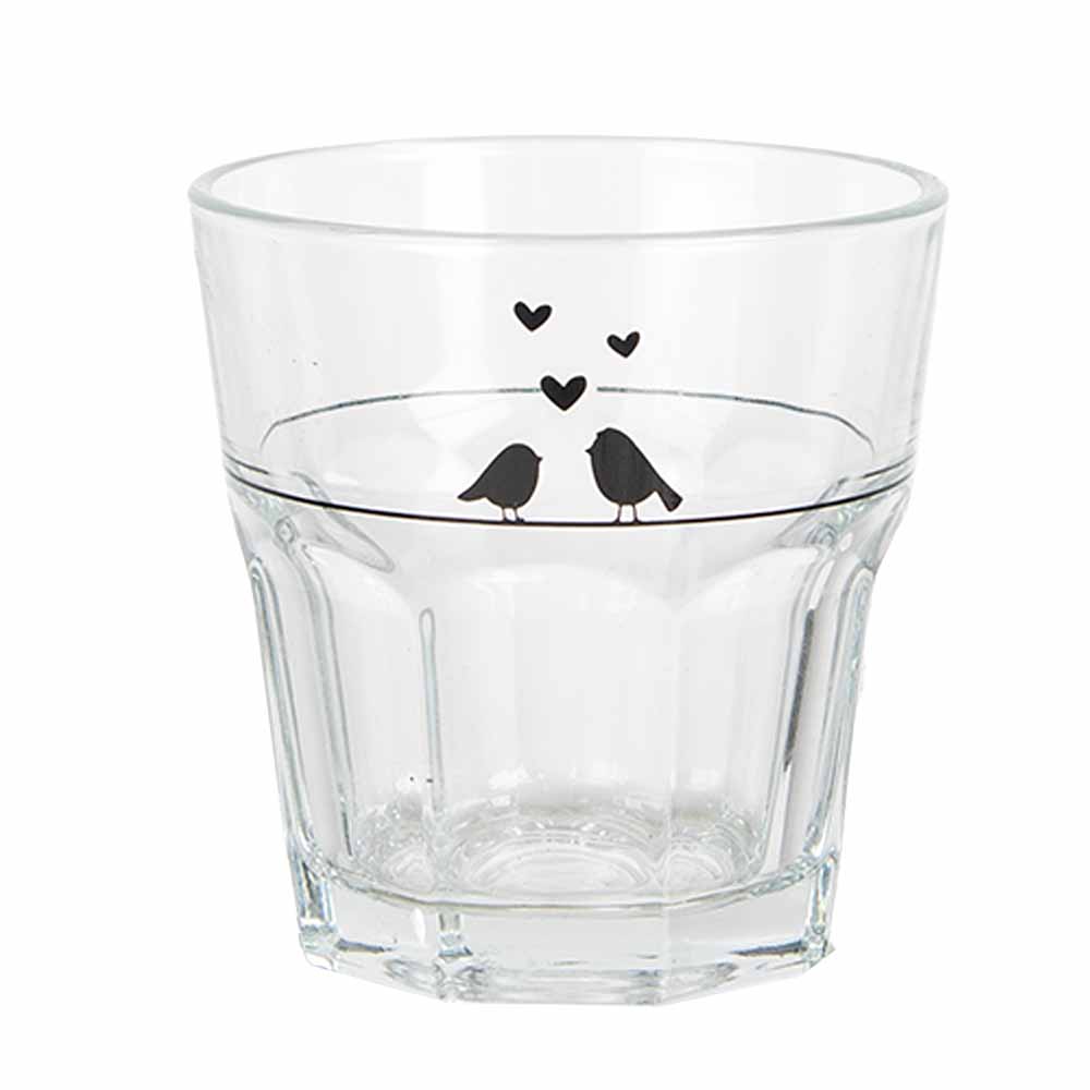 [LBSGL0011] Verre d'eau Transparent Ø 8x8 cm / 150 ml