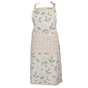 Kitchen Apron Beige, Yellow 70x85 cm