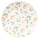 Piatto da Colazione Bianco Giallo Ø 20x2 cm