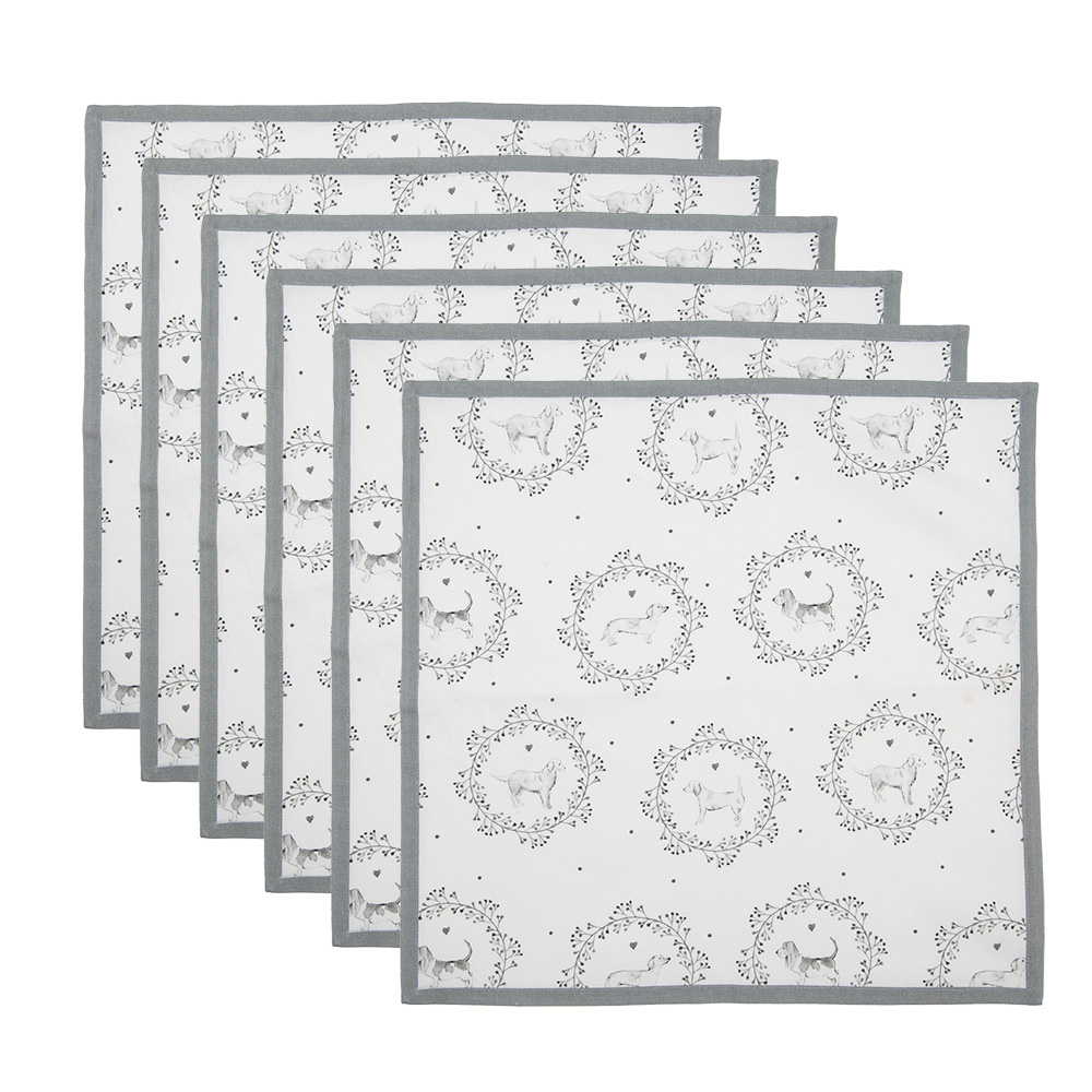 [LGD43] Servetten 6 stuks 40x40 cm SPL