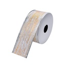 Ruban Blanc Couleur or 3.8 cm x 2.7 m