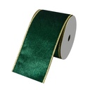 Ruban Vert Couleur or 6.3 cm x 5 m