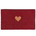 Zerbino Rosso Marrone 75x45x1 cm