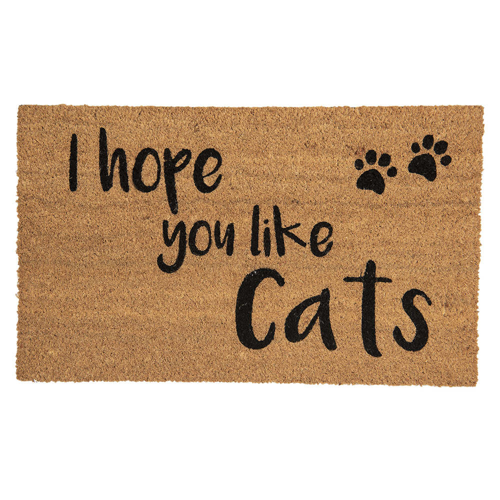 [MC157] Doormat Inside Brown 75x45x1 cm