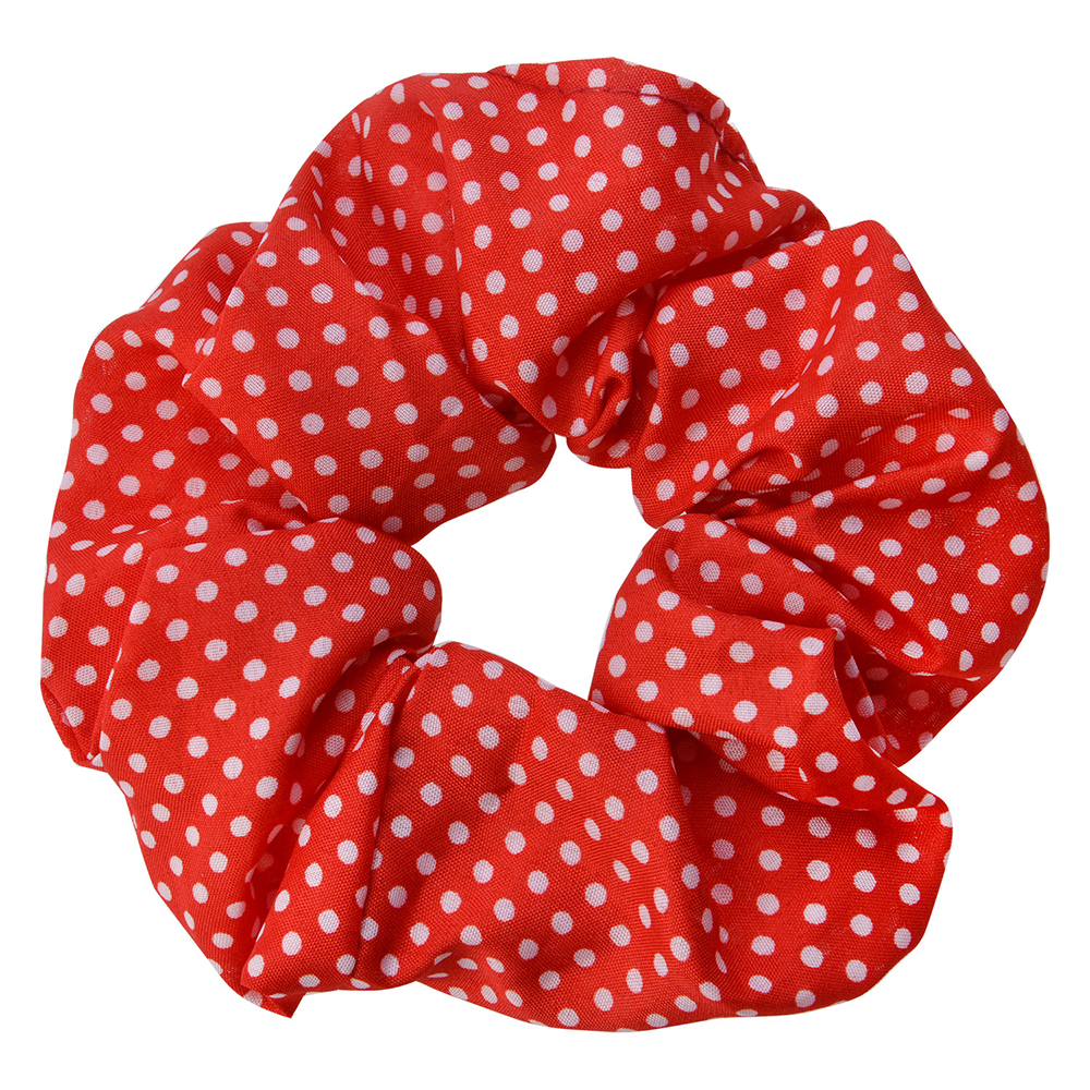 [MLHCD0158R] Haarelastiekje rood Ø 10x3 cm