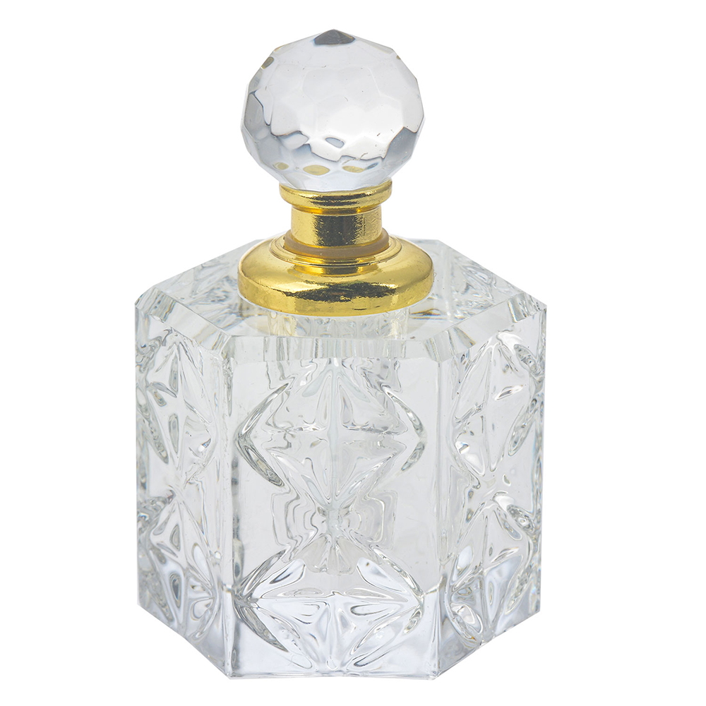 [MLPF0009] Parfümflasche Transparent 4x4x7 cm