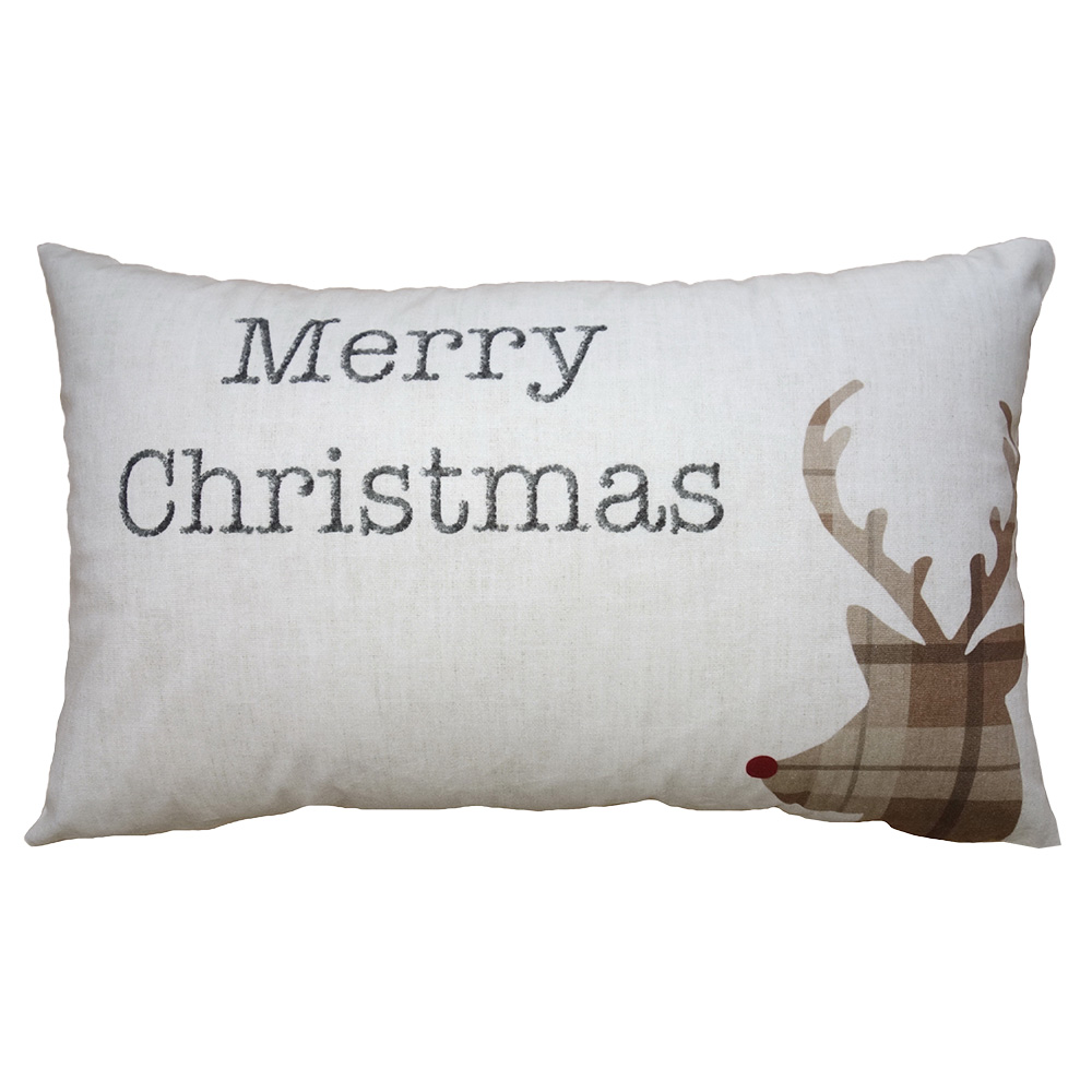 [NWV36-3] Cushion Cover Beige Brown 30x50 cm