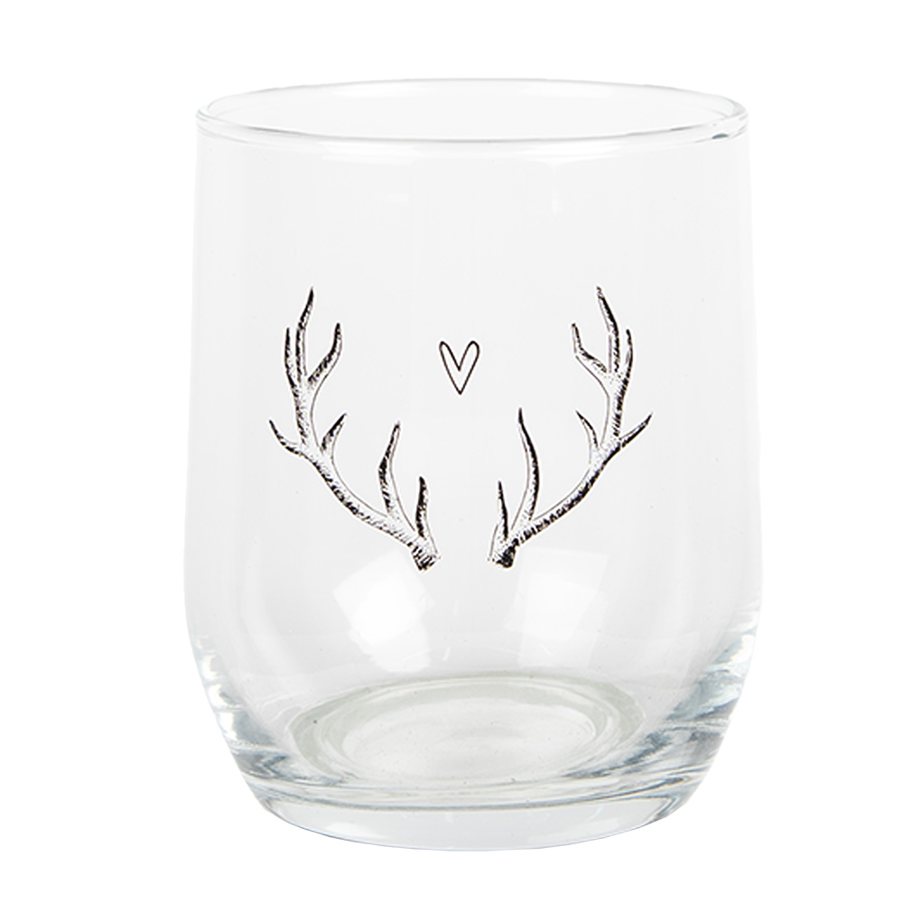 [NWVGL0002] Water Glass Transparent Ø 8x9 cm / 300 ml