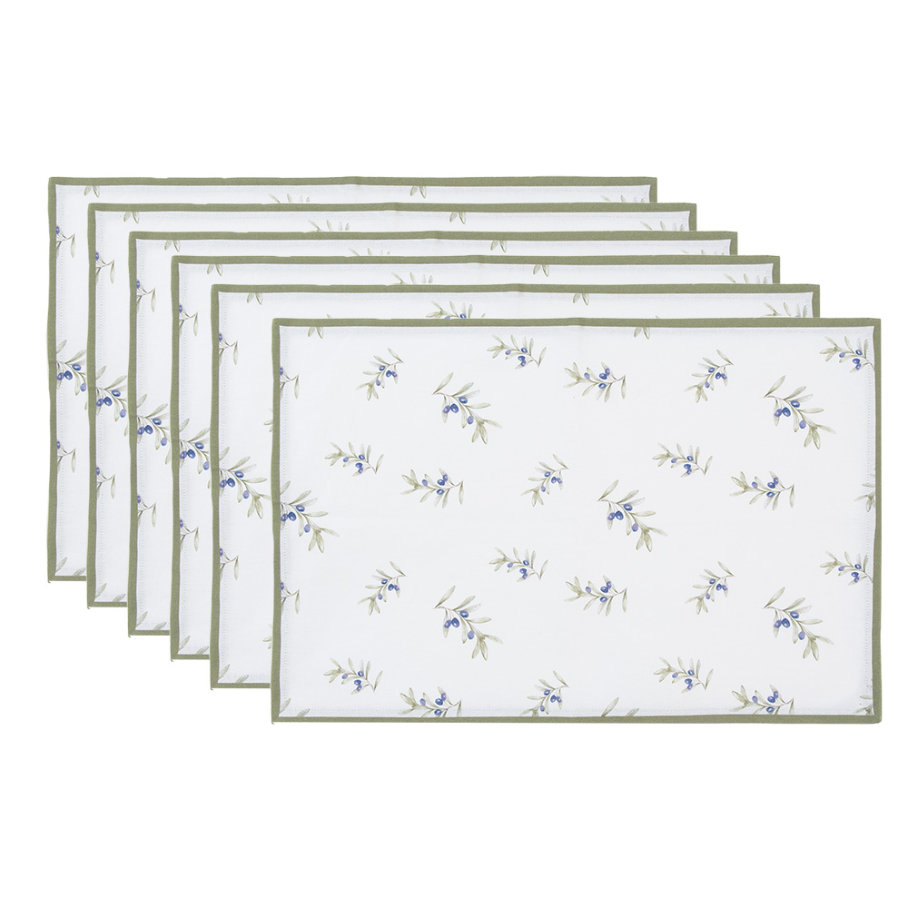 Placemat 6 stuks 48x33 cm SPL