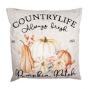 Housse de coussin Beige Orange 45x45 cm