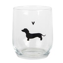 Water Glass Transparent Ø 8x9 cm / 300 ml
