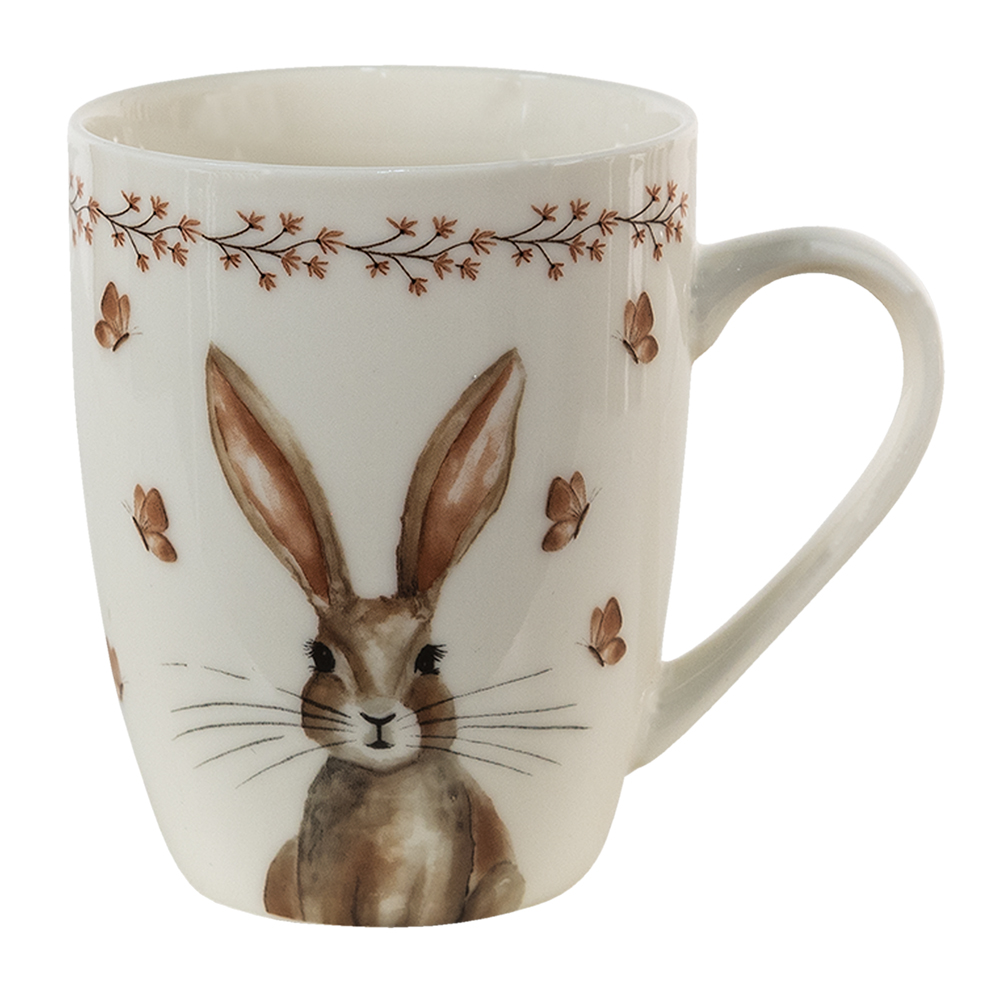 Tazza Beige, Marrone 12x8x10 cm / 350 ml