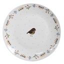 Assiette pour le Petit Déjeuner Blanc Ø 20x2 cm
