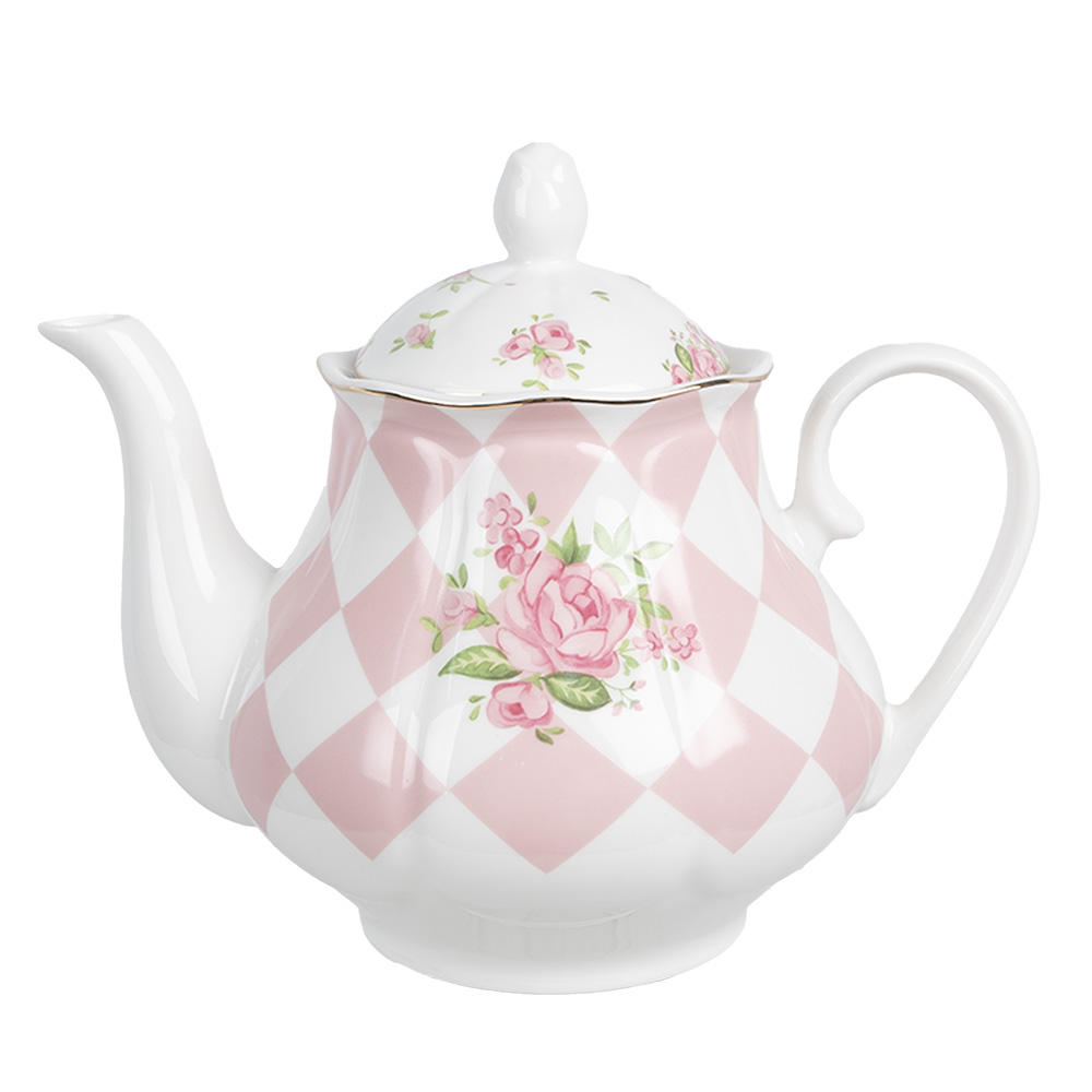 [SWRTE] Teekanne Rosa 20x14x17 cm / 1000 ml