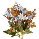 Fleur artificielle Bleu Vert 10x10x33 cm