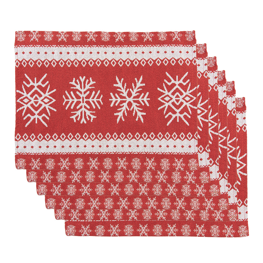 Placemat sets (6) 33x45 cm