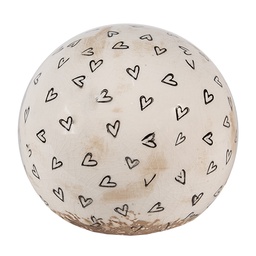 [6CE1657] Decoratie bol Ø 12x12 cm