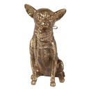 Decorazione Cane Oro 13x9x18 cm