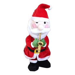 [66946] Dansende kerstman 25x15x38 cm