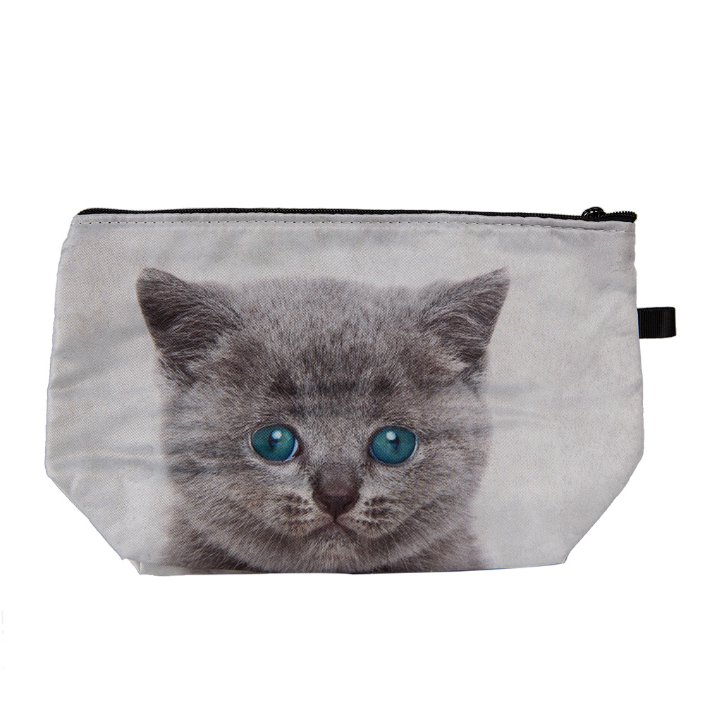 Toiletry Bag Women Grey 22x13x18 cm