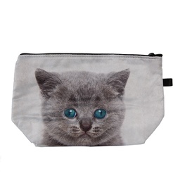 [JZTB0048] Busta toilette per donne Grigio 22x13x18 cm