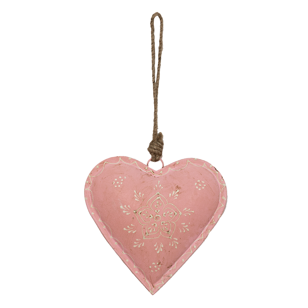 Pendentif décoratif Cur Rose 14x4x14 cm