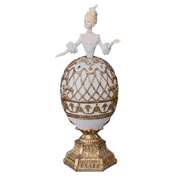 [6PR6134] Decoratie vrouw 8x7x21 cm
