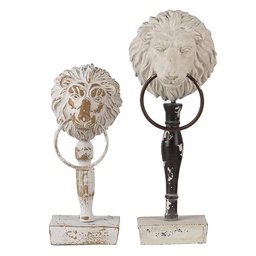 [64762] Decoratie (2) 12x7x32/9x6x23 cm