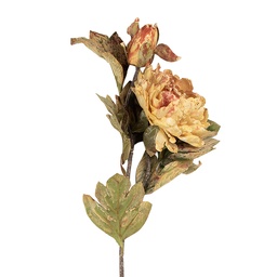 [5PL0194P] Artificial Flower Pink Green 12x10x77 cm
