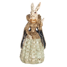 [6PR2525] Image de décoration Lapin Multicouleur 5x4x11 cm