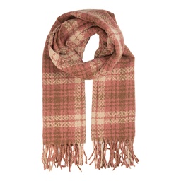 [JZSC0847] Scarf Women Pink 50x210 cm