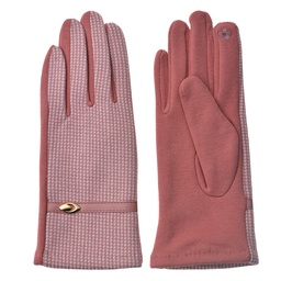 [JZGL0058] Guanti Donna Rosa 8x24 cm