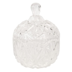 [6GL2831] Bonbonnière Transparent Ø 13x19 cm