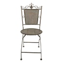 Bistrostuhl Grün Braun 43x45x96 cm