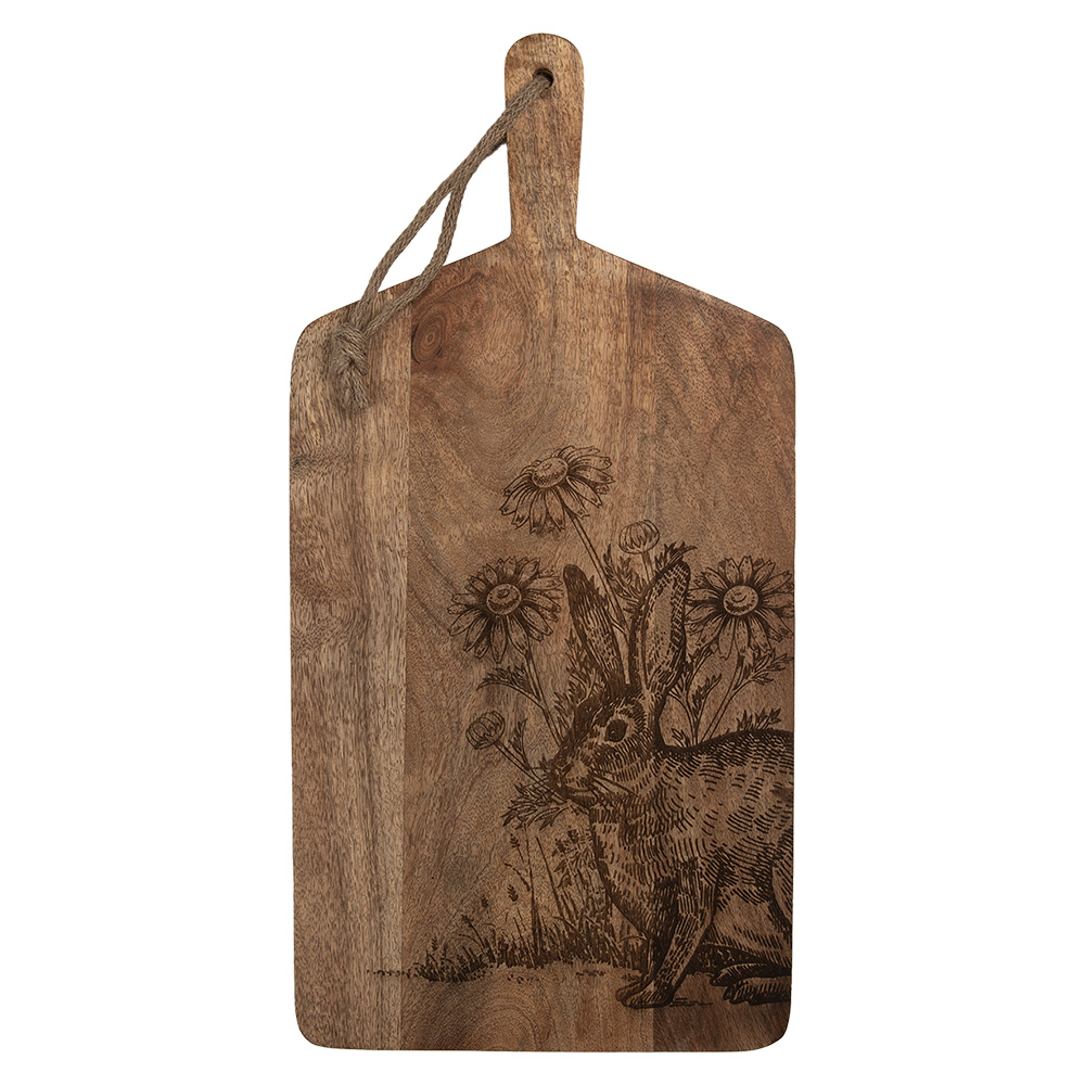 Decoratie snijplank 25x50x2 cm